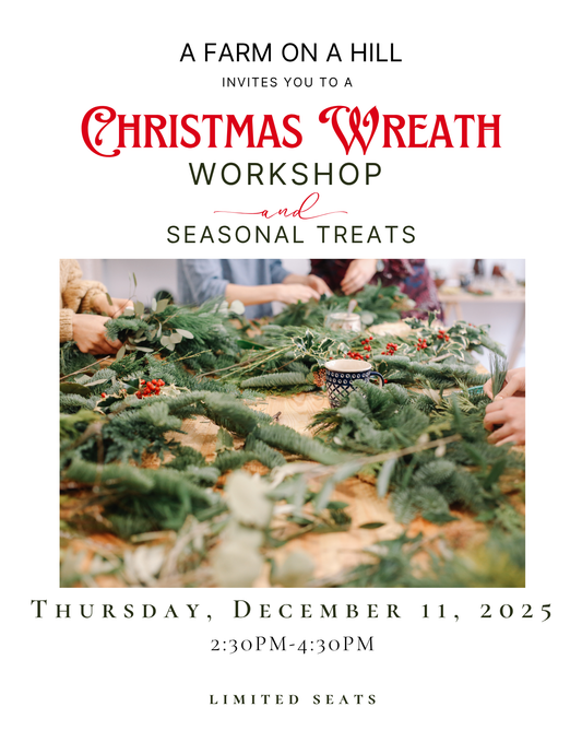Christmas Wreath Workshop & Seasonal Treats