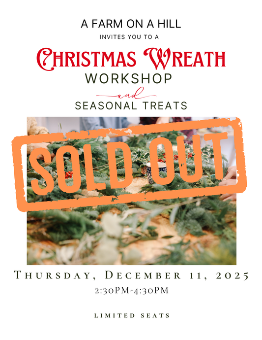 Christmas Wreath Workshop & Seasonal Treats