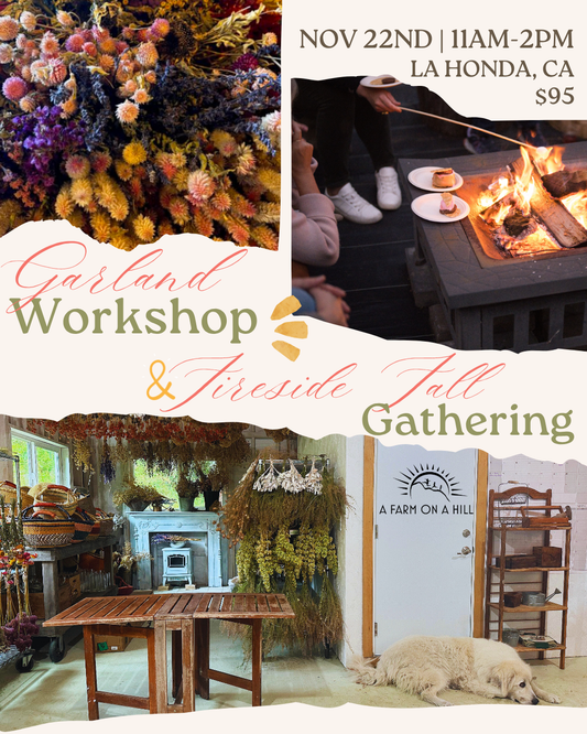 Garland Workshop & Fireside Fall Gathering